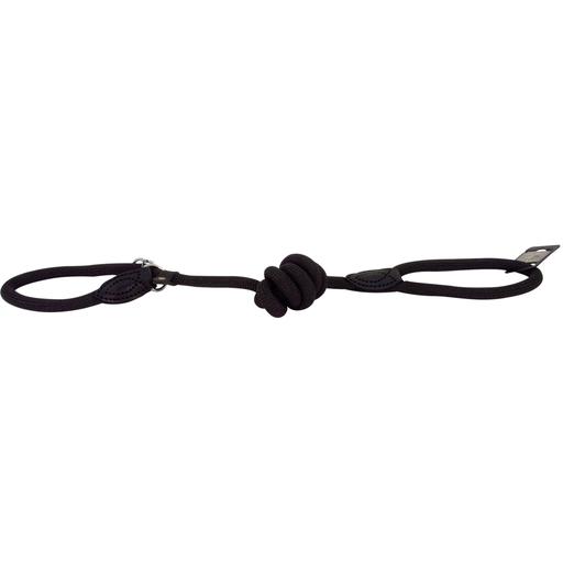 Laisse-lasso corde Run Around noire Taille : T1