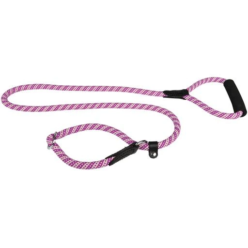Laisse-lasso réfléchissante Run Around violette Taille : T2