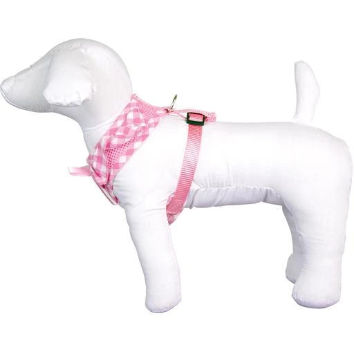 Harnais Air Mesh Vichy rose Taille : L