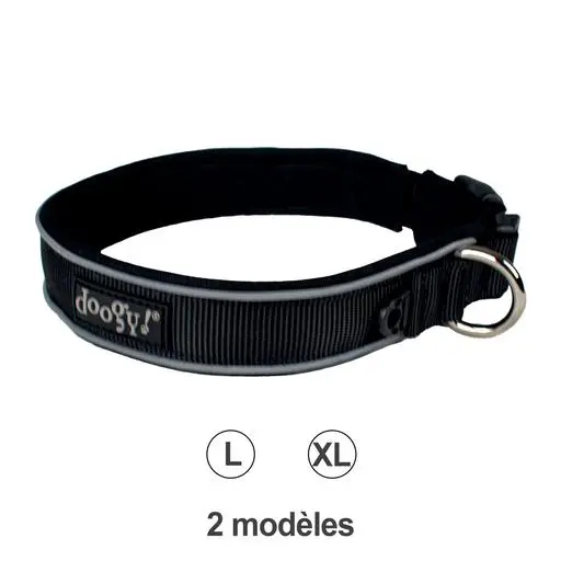Collier Basica pour chien Doogy Sport : Taille XL