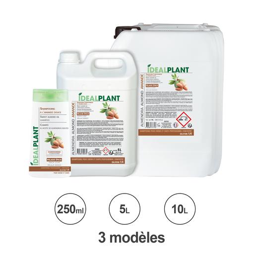 Shampoing à l'huile d'amande douce IdealPlant : 250 ml