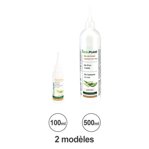 Gel Nettoyant contour des yeux Idealplant : 100ml