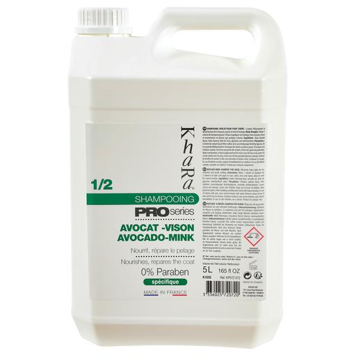 Shampooing avocat vison Khara : 5 litres