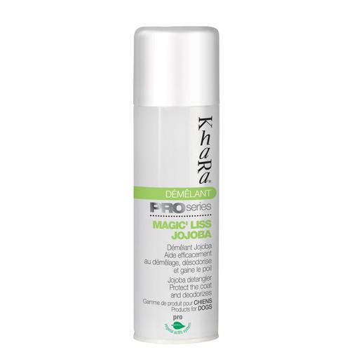 Démêlant pour chiens en spray Magic Liss Jojoba Khara : 300ml