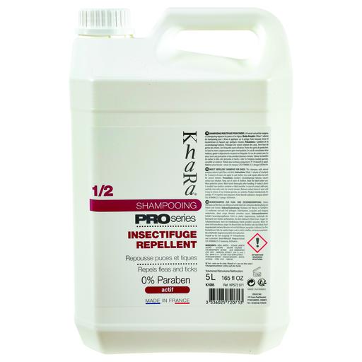Shampooing insectifuge chien Khara : 5 litres
