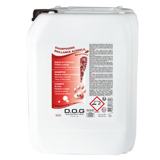 Shampoing Brillance Acerola Dog Generation : 10 litres