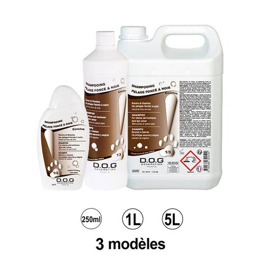 Shampooing Pelage Foncé à  Noir Dog Generation : 250ml