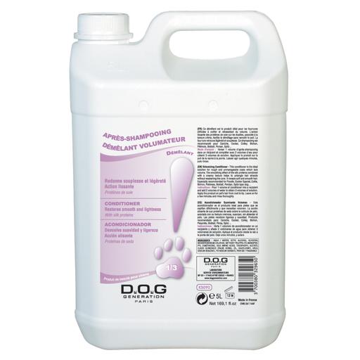 Après-Shampooing démêlant Volumateur Dog Generation : 5 litres