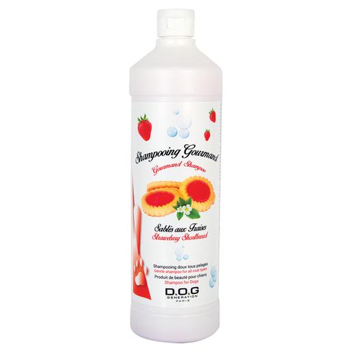 Shampooing Gourmand Sablé aux fraises : 1 litre