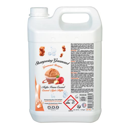 Shampooing Gourmand Muffin Pomme Caramel : 5 litres
