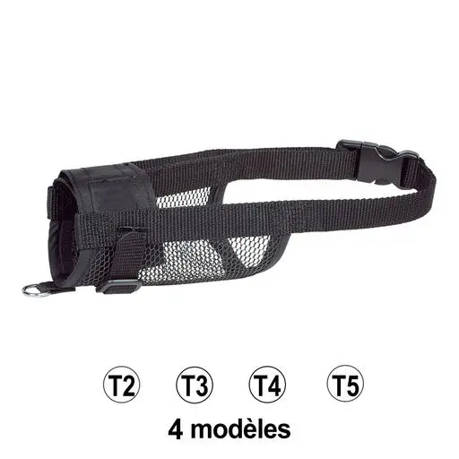 Muselière nylon réglable Doogy Taille : T4