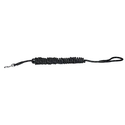 Longe reflective Doogy Classic Noire : 10m