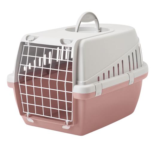 Cage de transport Trotters rose Taille : S