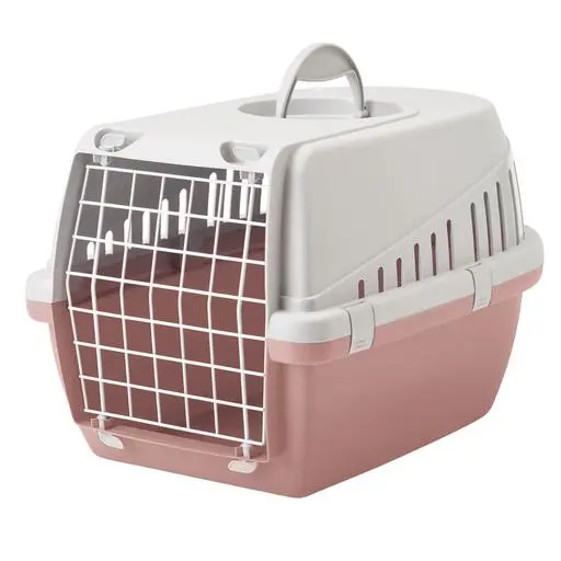 Cage de transport Trotters rose Taille : M