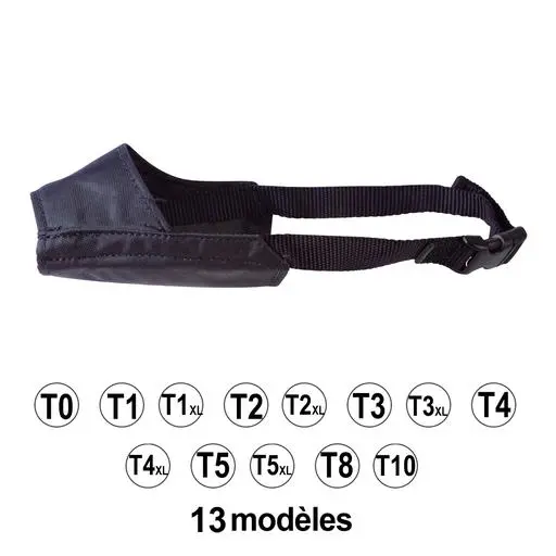 Muselières nylon Doogy Taille : T2 XL