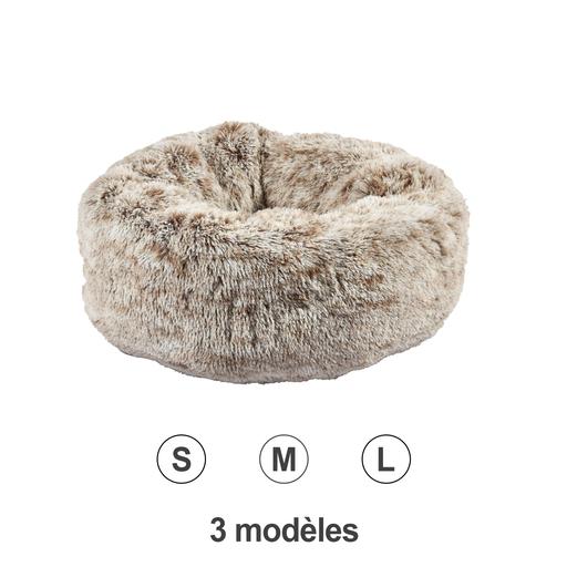 Donut Poilu Beige : Taille L
