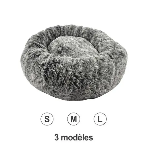 Donut poilu Noir : Taille M