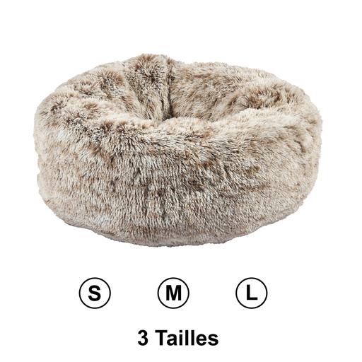 Donut Poilu Beige : Taille S