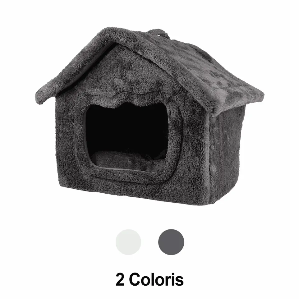 Maison Pour Chat Et Chiens Daily Couleur : Gris