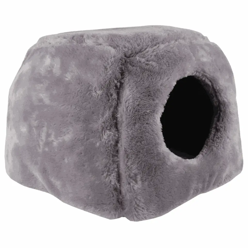 Igloo Pour Chat Pelty Couleur : Gris
