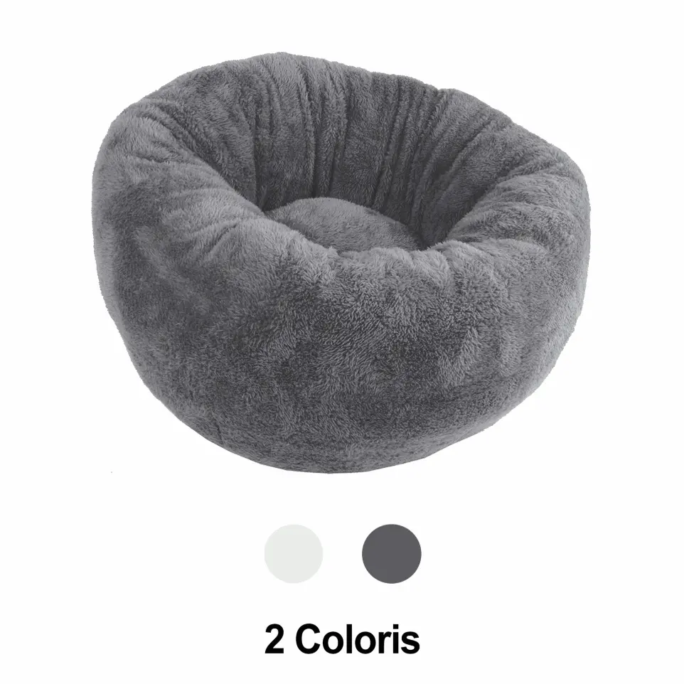 Coussin Pouf Chat ou Petit Chien Rasty Couleur : Gris