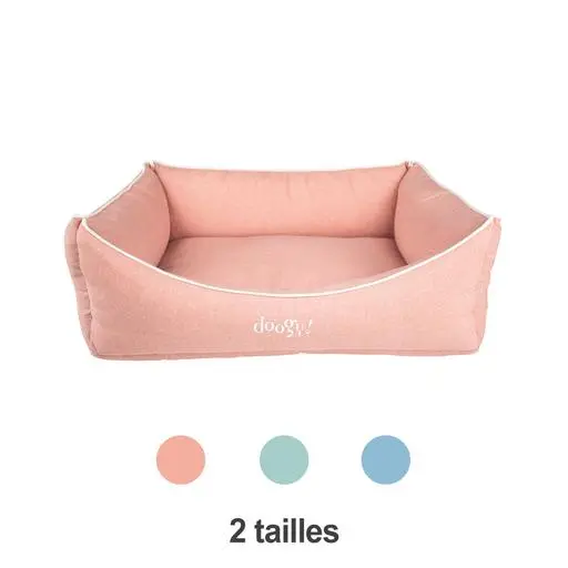 Sofa Pastel Doogy : Rose - Taille : 65cm