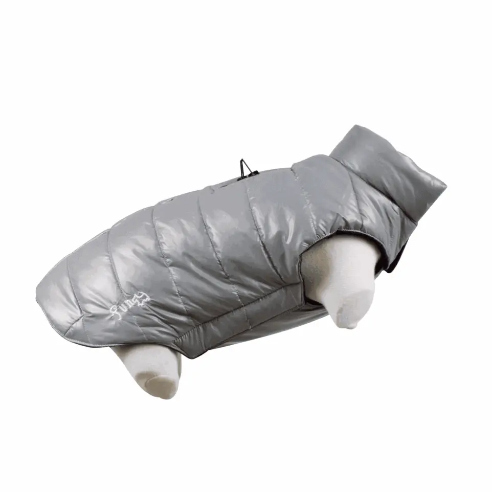 Doudoune Fun Fashion gris argent Taille : T40