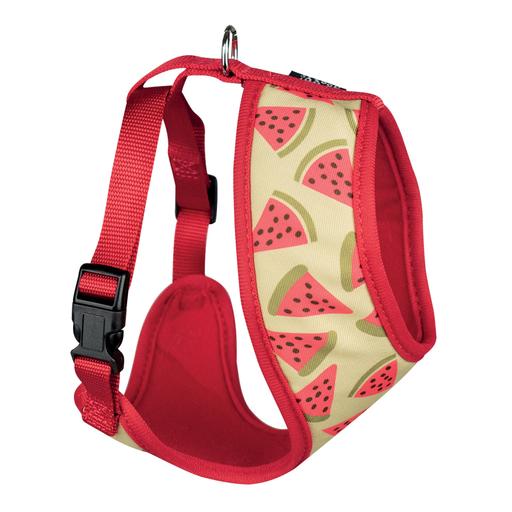 Harnais motif pastèques Coloris Rouge Taille : XS