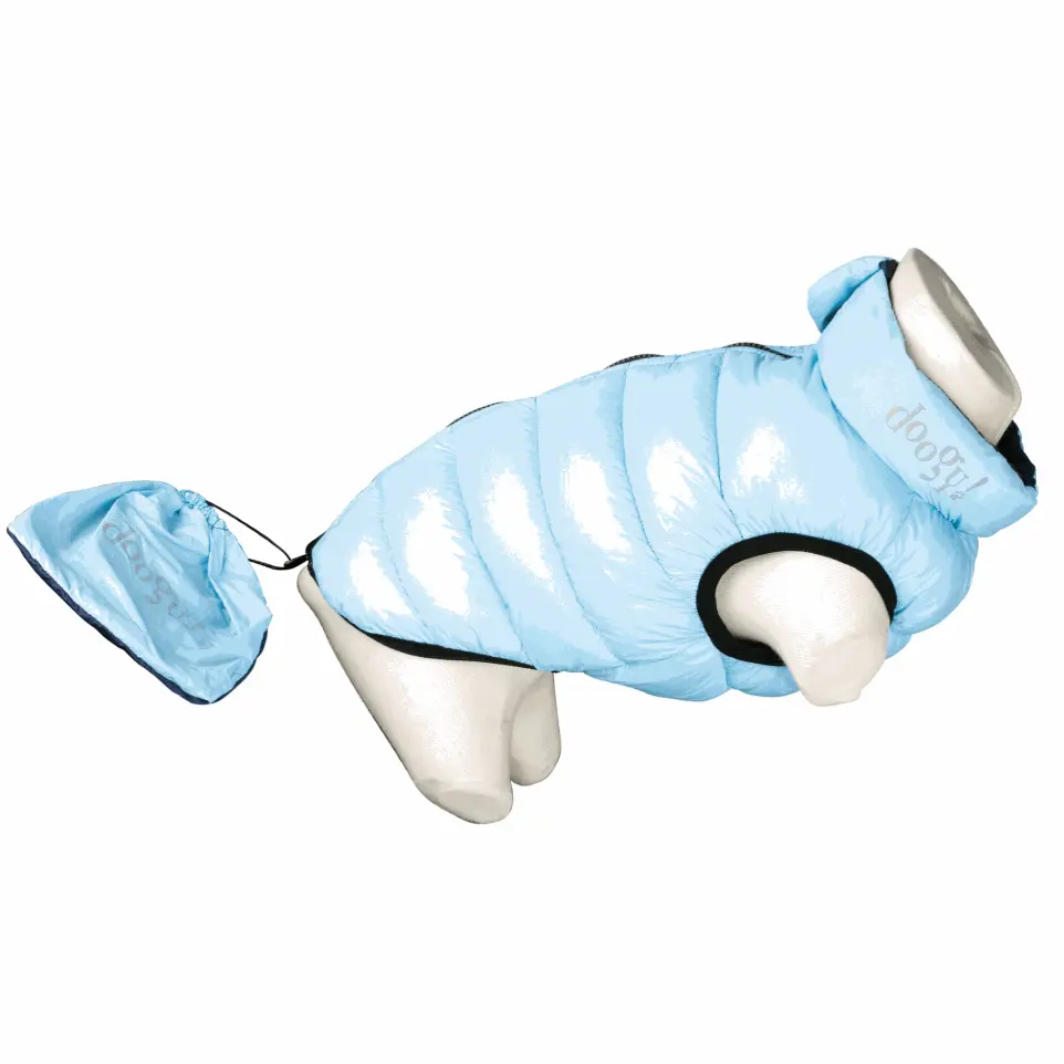 Doudoune Lighty Réversible Bleu clair et bleu marine Taille : T34