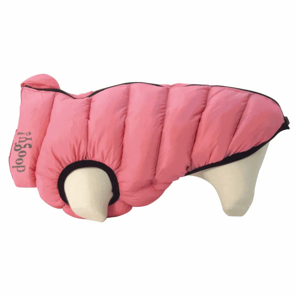 Doudoune Lighty Réversible Rose et Gris  Taille : T40