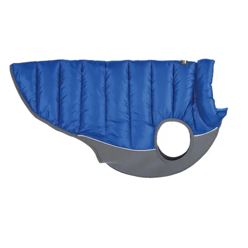 Doudoune réversible bleue/turquoise : T40