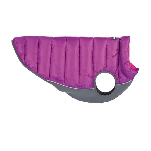 Doudoune réversible rose/violet : T30