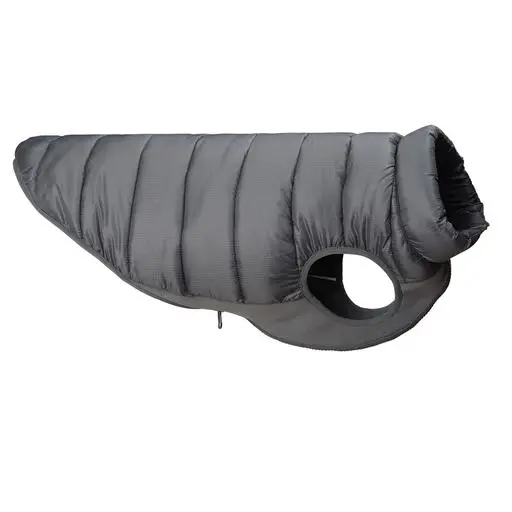 Doudoune réversible noir/gris : T40