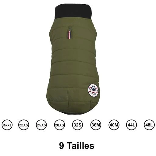 Manteau Costaud Kaki Taille : 56XL