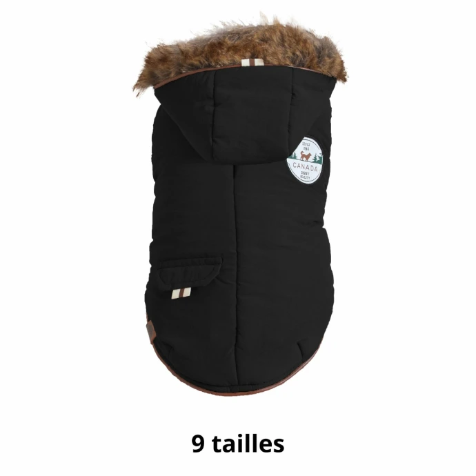 Parka Canada Bobby Noire - Taille 34S