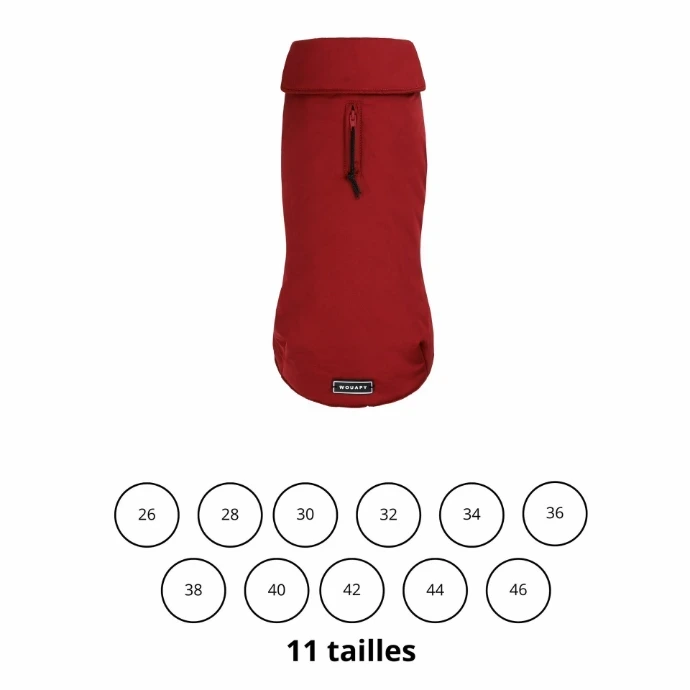Imperméable pliable Rouge - T55