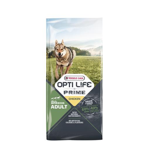 Croquettes Opti Life Prime chien Poulet : 12.5 KG