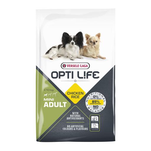 Croquettes Opti Life chien mini Poulet : 7.5 kg
