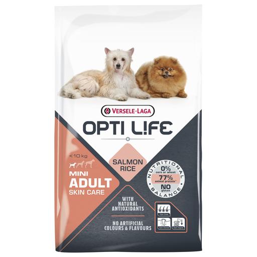 Croquettes Opti Life chien mini Skin Care : 7.5 kg