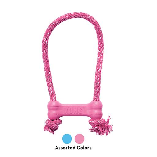 Jouet KONG chiot Goodie Bone avec corde