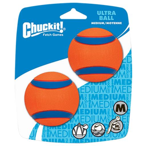 Lot de 2 Balles Caoutchouc Chuckit!