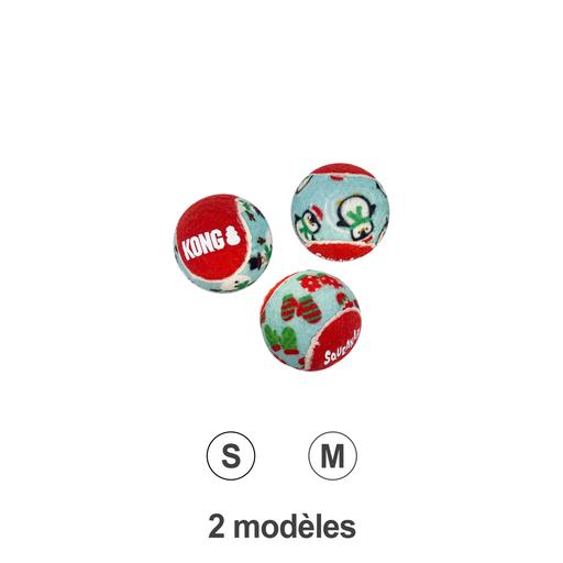 KONH Holiday Squeakair Balls (6 pièces, 6cm)