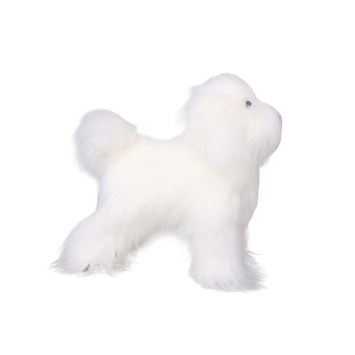 Fourrure Blanche pour mannequin chien