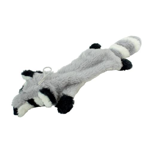 Peluche raton laveur écrasé : 45 cm