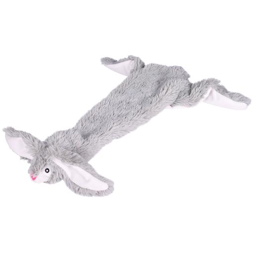 Lapin plat peluche chien