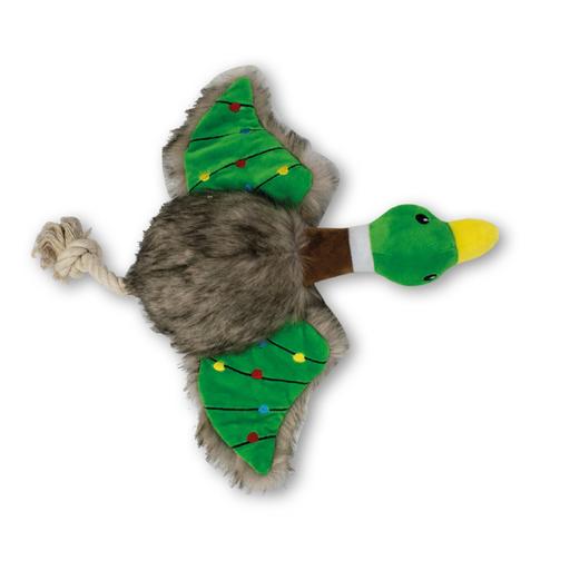 Peluche canard de Noël