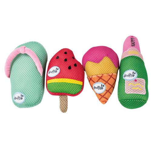 Lot de 4 jouets rafraichissants "Summer Party"