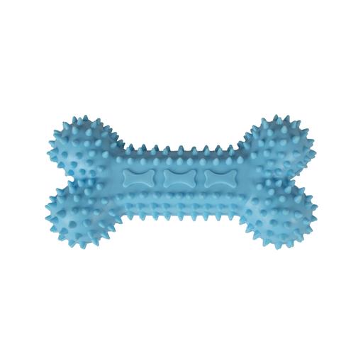 Jouet os pour chiot TPR Bleu : 11 cm