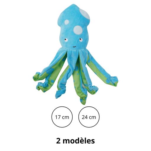 Peluche Pieuvre recyclée - 24 cm