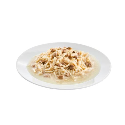 Sachet fraicheur poulet avec foie de poulet en sauce : 80 g - 24 pièces